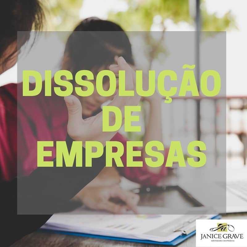 Dissolução de empresas